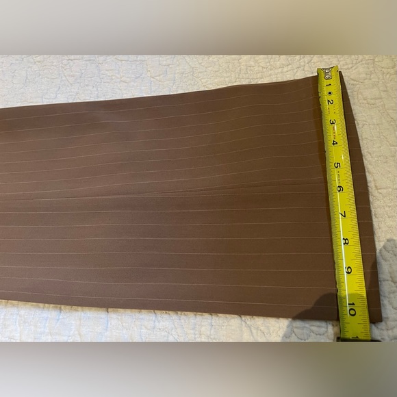 InWear Pants Cafe Latte Brown with Pinstripes, Size EU 40 - Picture 10 of 14